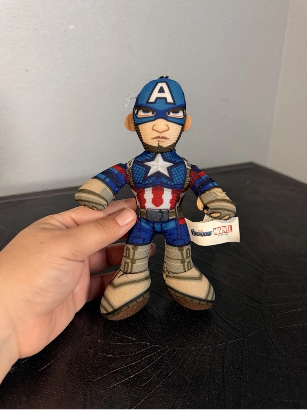 Marvel Captain America Plush - Blue, Red, Tan